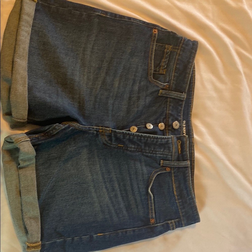 Blue Denim Shorts